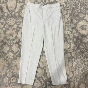 EUC Banana Republic Women’s Gray Hayden Pants with Elastic Waist Size 14